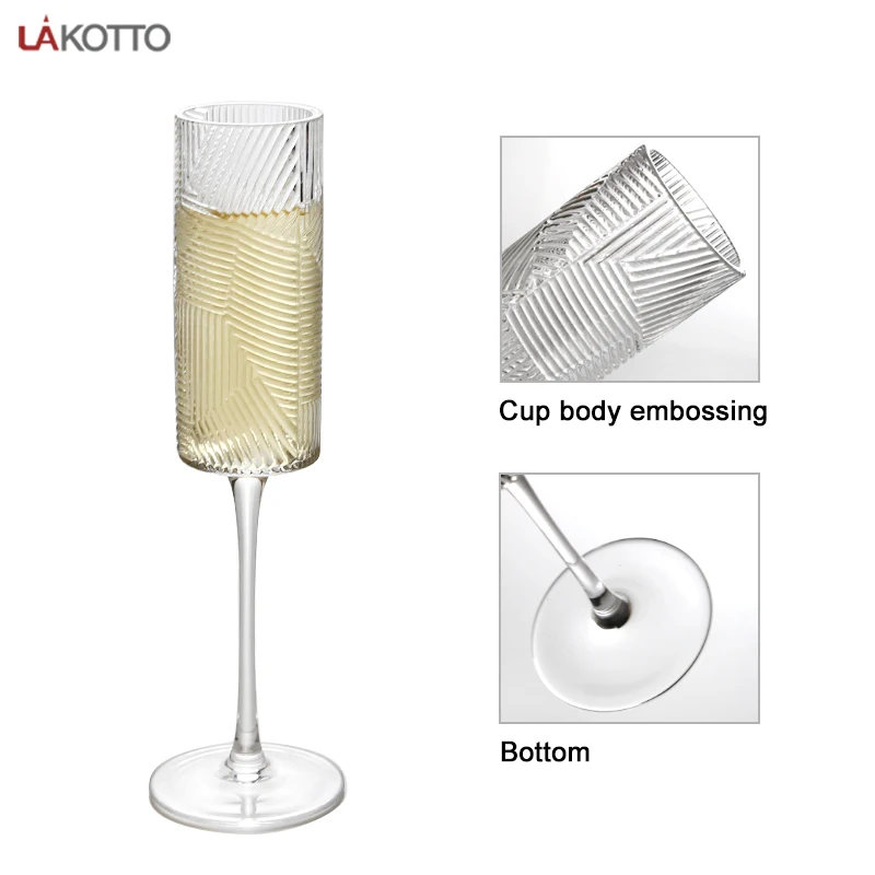 High quality European style wine champagne  wedding party champagne flute stemware wine glass goblet  for gift wedding party