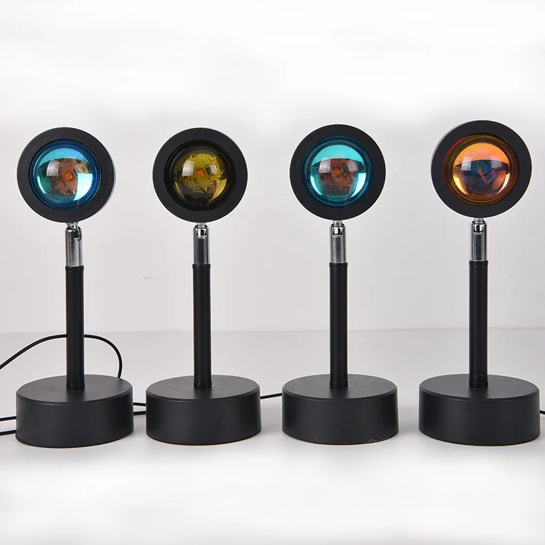 Usb Rainbow Sunset Red Projector Led 
