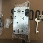 Lock Door Mortise Door Lock Magnetic Lock Body Magnetic Door Lock 50mm Backset Door Mortise Lock 50*90 With Key