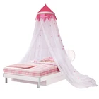 Teepee Tent Dot Mosquito Net Nordic Style Indoor Portable Cotton Canvas Teepee Tent For Kids Play