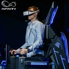 Theme Park VR Shooting Game Machine Standing VR Simulator Flight Simulator Cockpit Arcade Games Machine For Sale