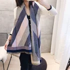 Long Cotton Scarf Quality Assurance Wear Resistance Long Cotton Scarf Women For Autumn And Winter
