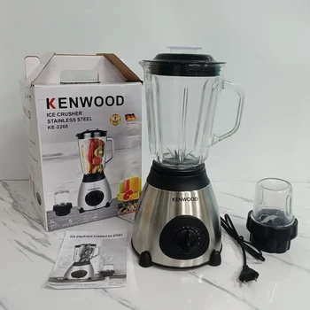 High speed Power 2 in 1 Electric Blender Household glass cup  Electric Juicer Food Mixer For Kitchen