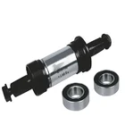 ZHIQIU High Quality Plain Carbon Steel Bicycle Parts Bicycle Bottom Bracket BB Set