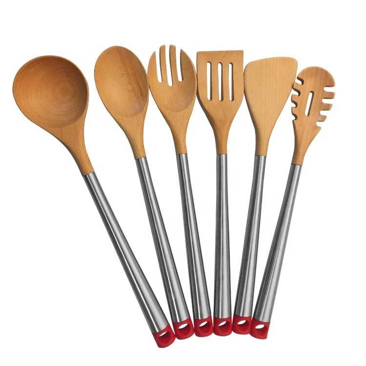 bamboo ladle set