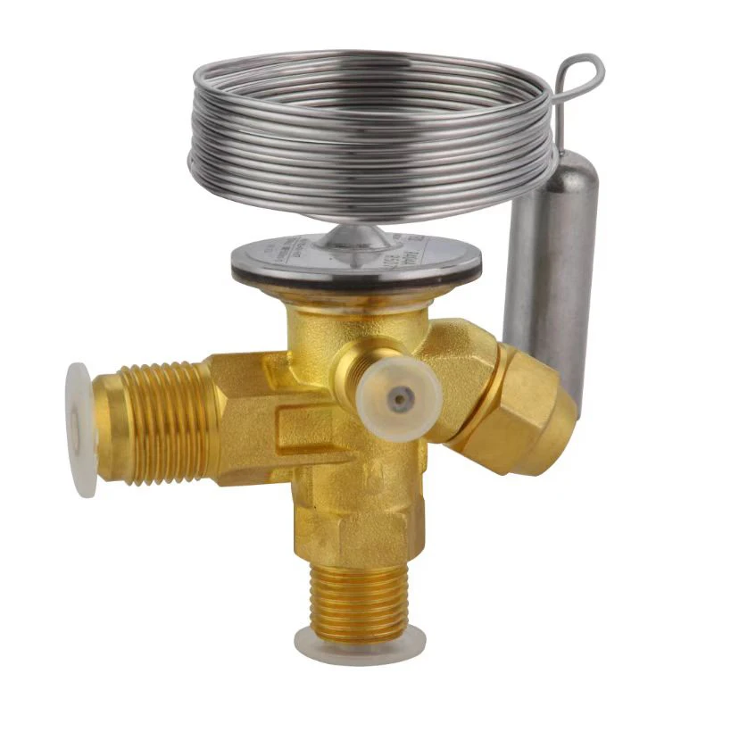 Thermostatic Expansion Valve, brass, R22 R407C R134A R404 - detail 4