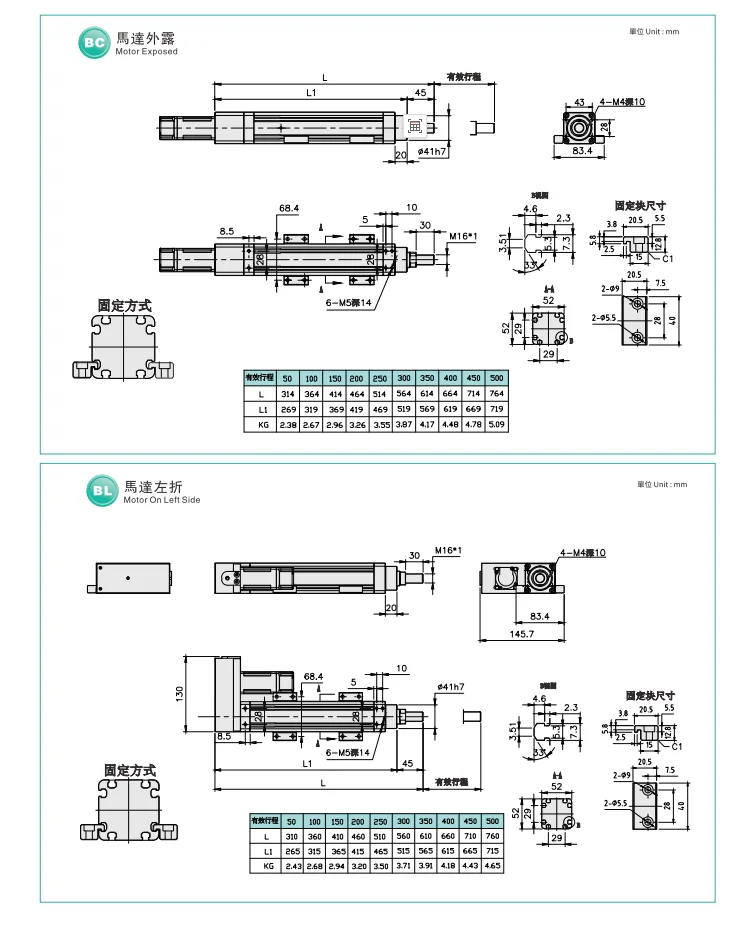With Integrated Servo Motor, Aluminum alloy, EC - detail 4