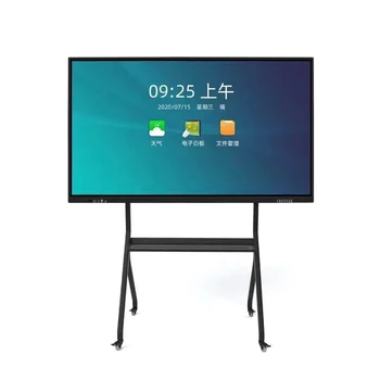 55 65 75 86 98 100 Inch LCD Touch Screen All in One PC Whiteboard Interactive Flat Panel for Education Meeting Conference