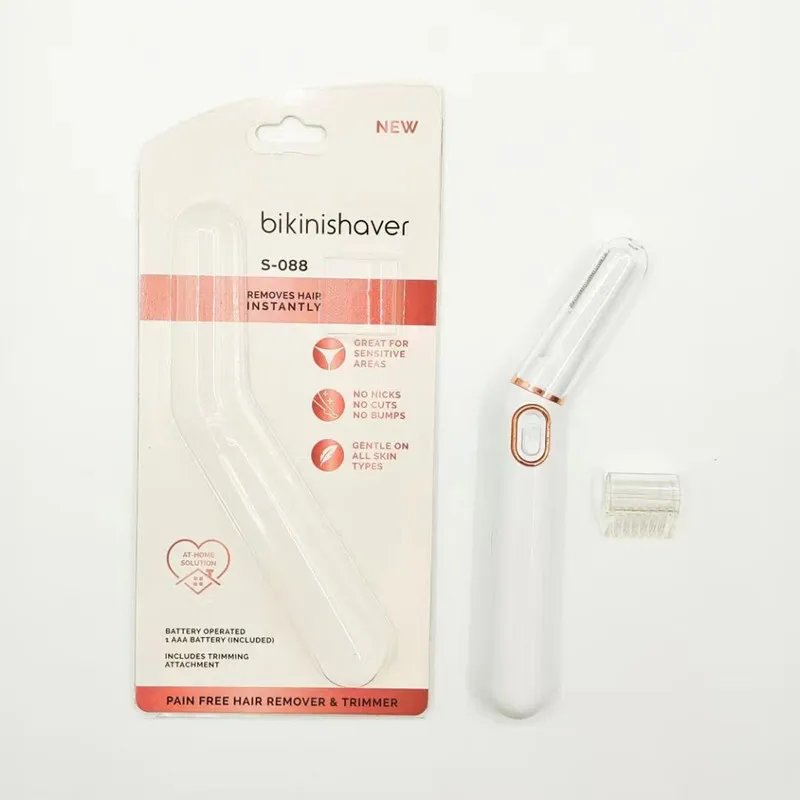 LED Light Women's Eyebrow Hair Removal Razor Waterproof Eplilator Bikini Shaver for Household Use