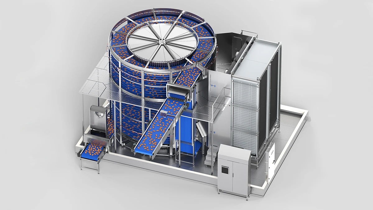 Spiral Freezer, Steel, 220V, 100-2000KG - detail 2