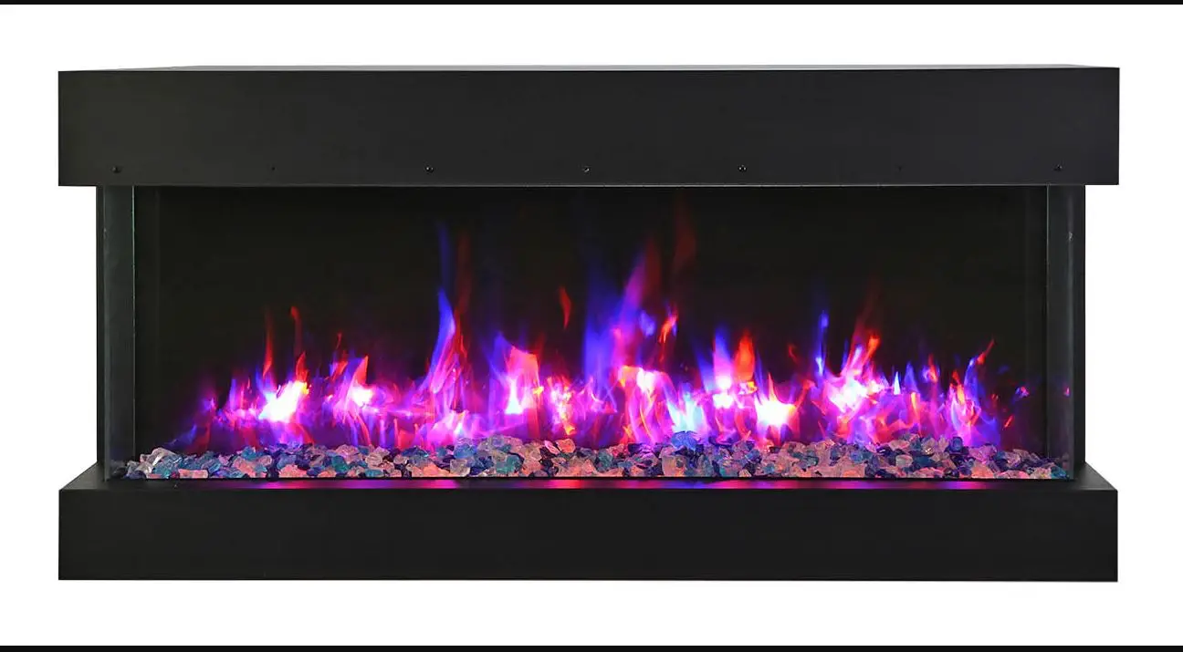 Electric Fireplace, 60-Inch, LED, 1500W, Wall - detail 18