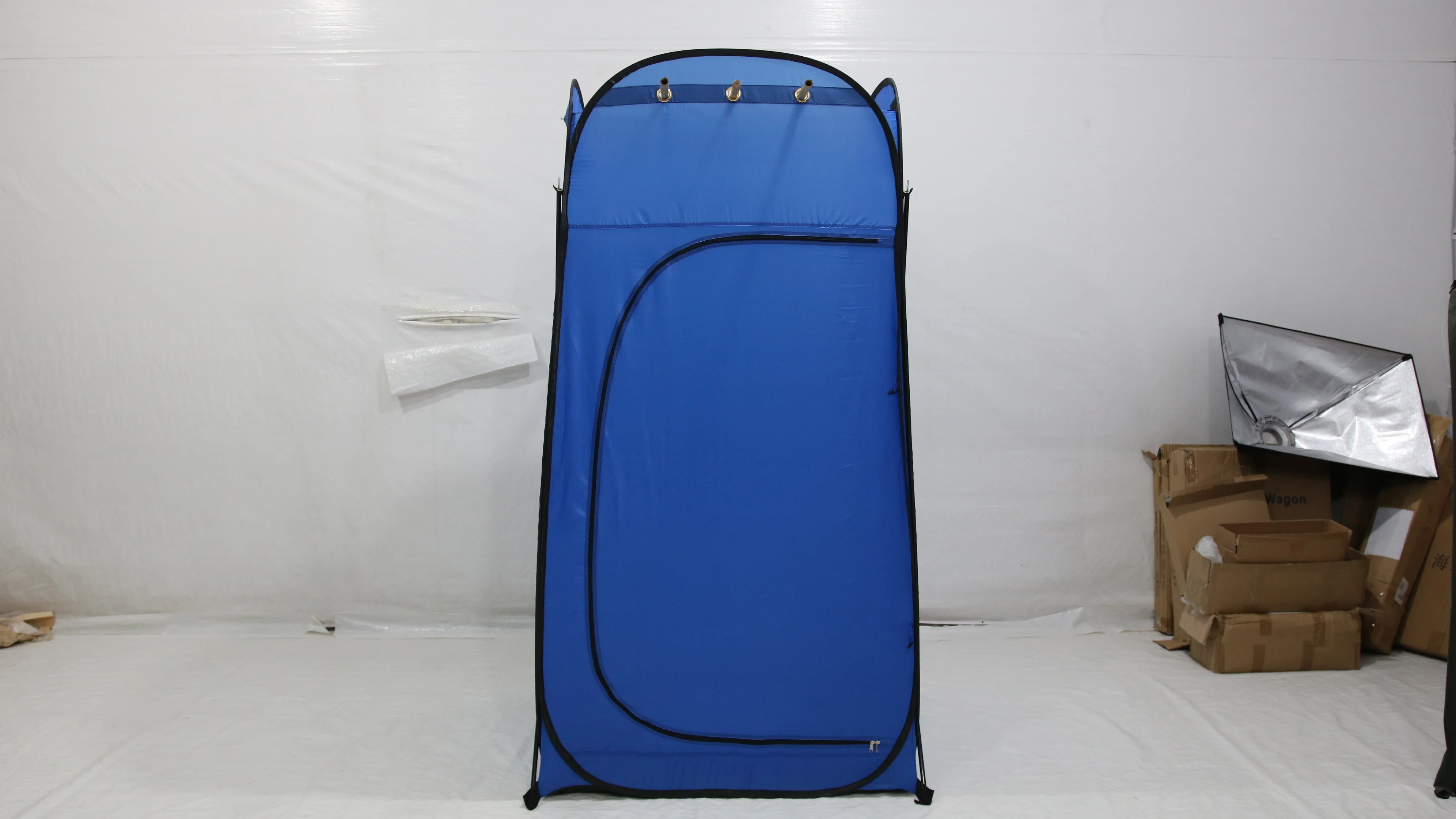 Wind Valley 2-Person Steel Automatic Privacy Sukkah Tent 90x90x190cm Four-Season Waterproof Portable Pop-Up Outdoor Shower factory