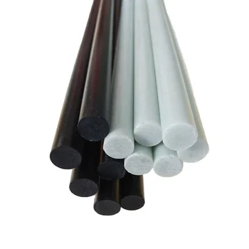 Hot sale black glass fiber rod,high strength economy FRP fiberglass round rod