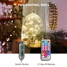 Decoration Led Garden Christmas 120LEDs Curtain Decoration Copper Wire Lamp USB 120 LED Garden Light String