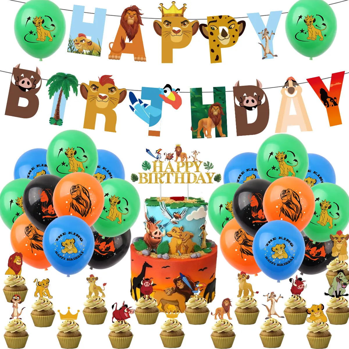 Nice 2022 New Lion King Children's Birthday Party Banner Decoration  Supplies Simba Animated Latex Balloon Set - Buy Kids Party Supplies,Theme  Party Supplies Lion King,Children Birthday Decoration Product on 
