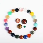 Natural stones cabochon half-round flat back