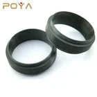 Ring Rings Ring Cores POYA Jewelry 8 Mm Black Carbon Fiber Ring Core Blank Rings For Inlay