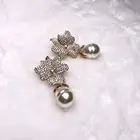 Earrings Pearl Earring Hot Selling Special Design Luxury Trend Earrings Zircon Imitation Pearl Women Earrings