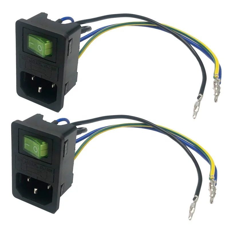 Blagdon Boîtes d’interrupteur PowerSafe à 2 prises de courant 2 Outlet Noir 