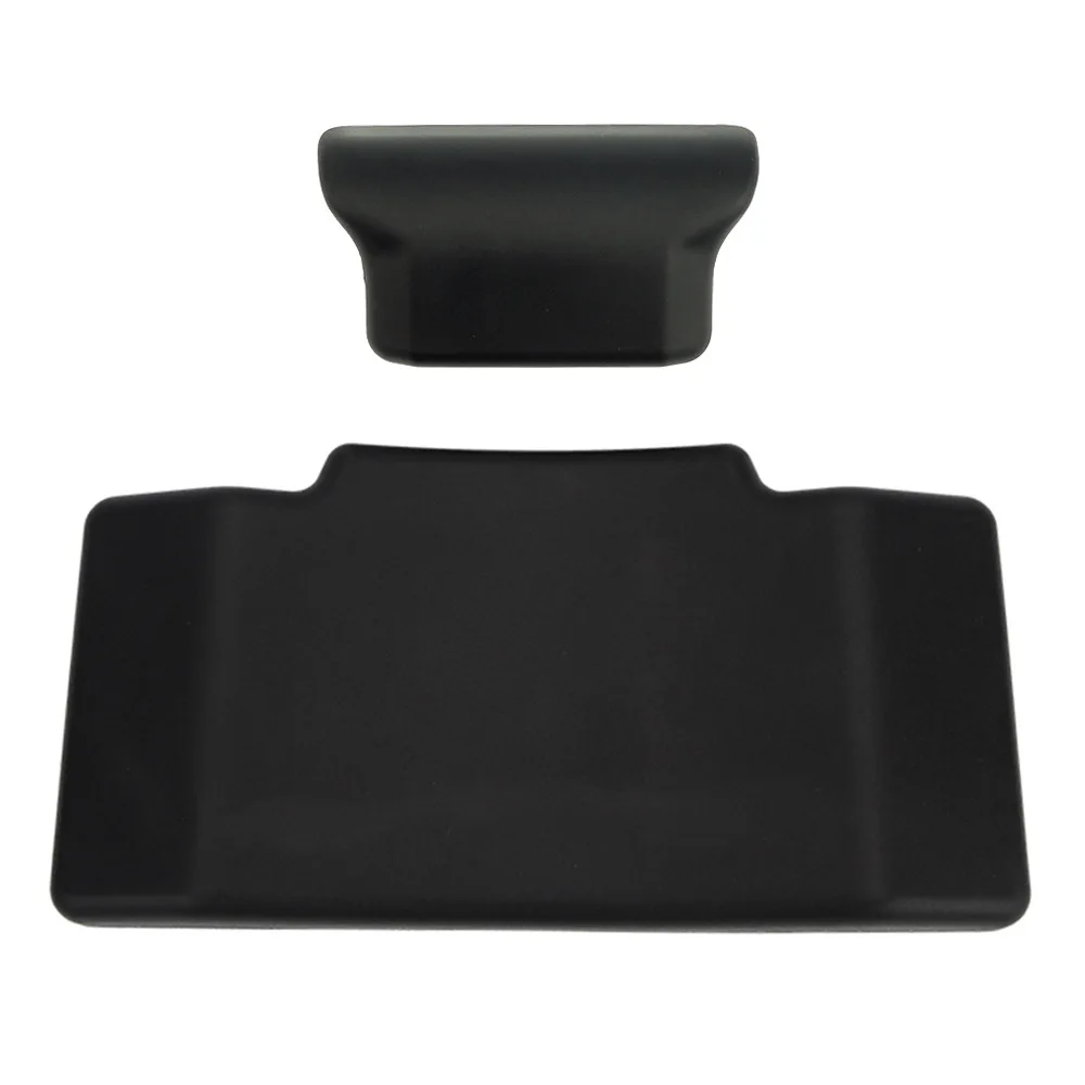 28L/36L/45L/55L/65L/80L PU Foamed Aluminum Alloy Motorcycle Tail Box Backrest Pad Black & Silver Various Sizes