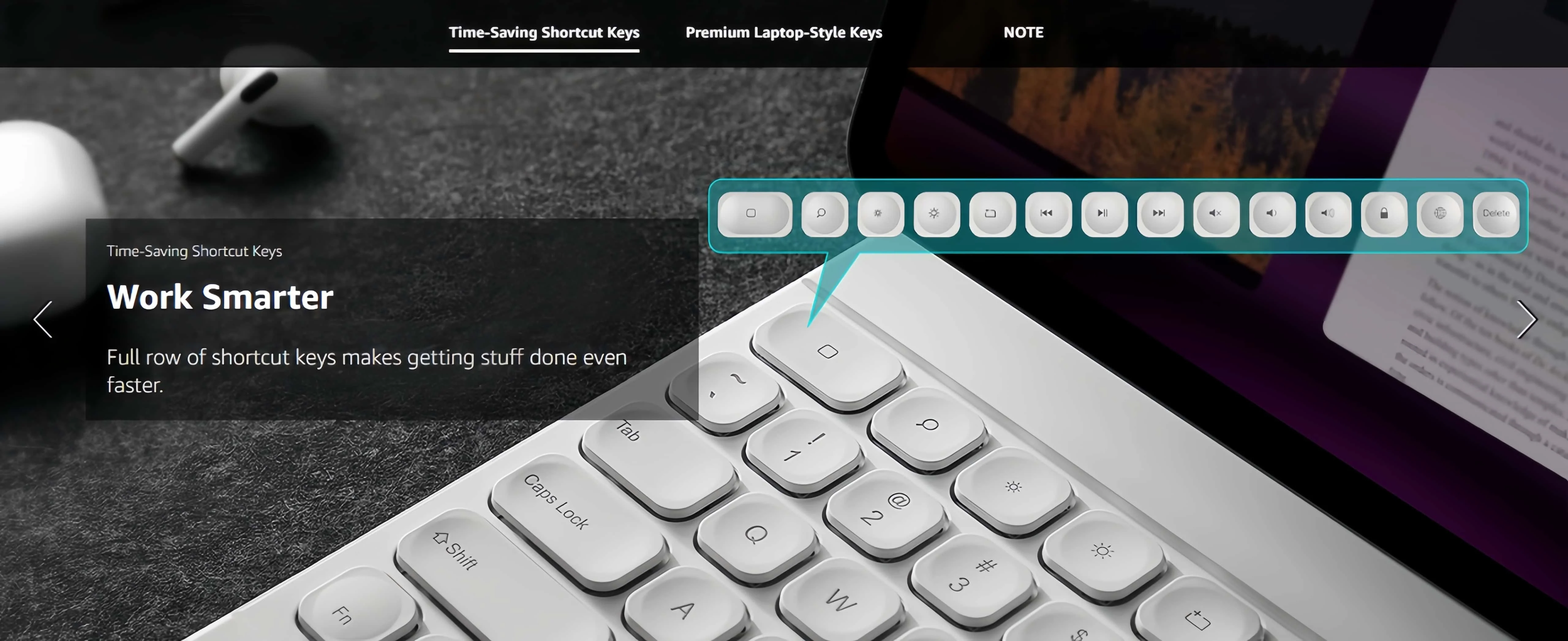 2024 pro 129 6th 3rd magic keyboard cantilever stand precision multi touch trackpad-8