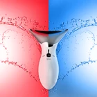 Hot Selling Electric Anti Aging Neck Massage Reduce Wrinkles Negative Ion Face Massager