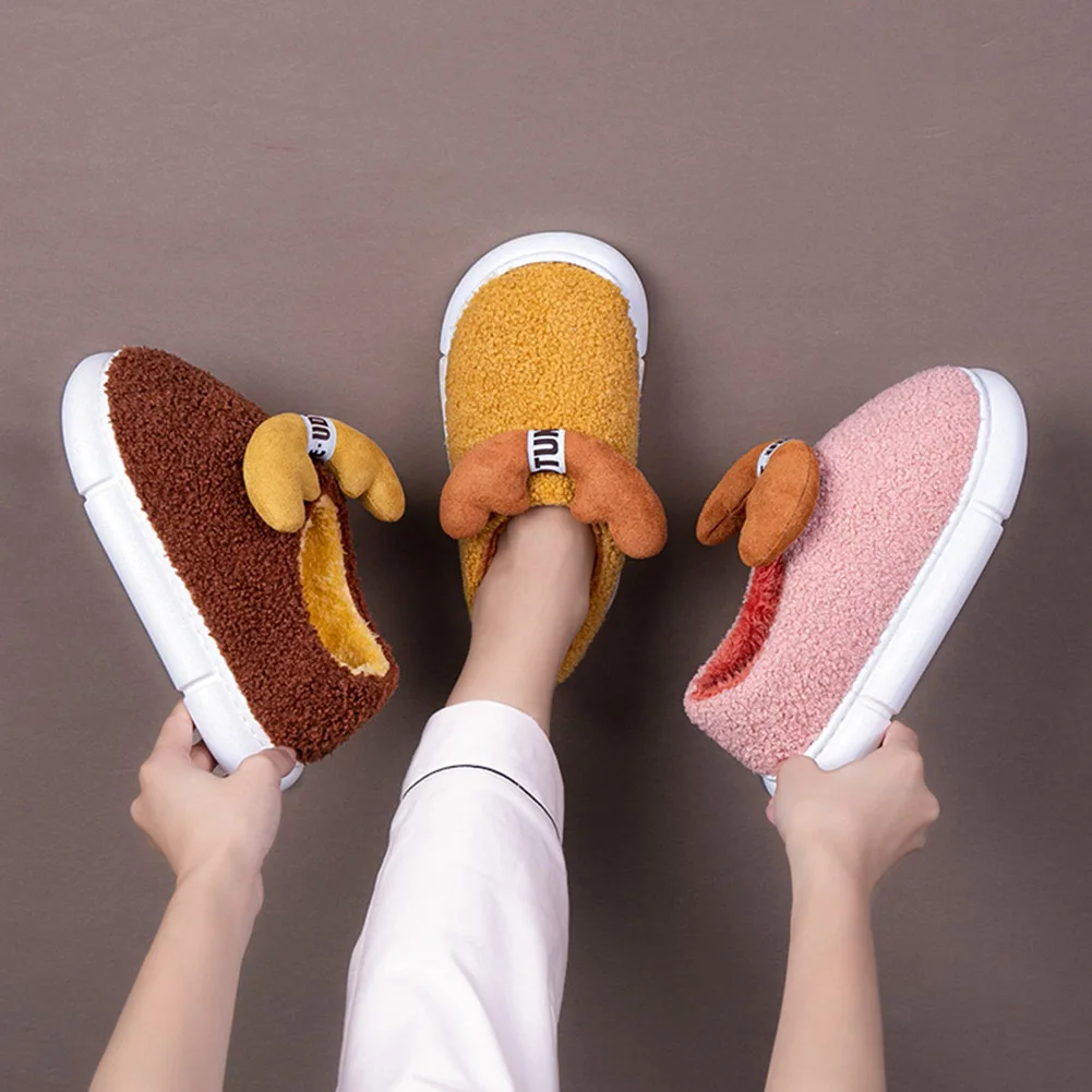 Zapatos De Invierno Para Niños,Pantuflas Cálidas De Algodón Con Dibujos  Animados,Antideslizantes - Buy Zapatillas Para Las Mujeres De Espuma De  Memoria Divertido Fembot Traje Parejas Cosas,De Diapositivas Flip Flop  Zapatos De Mocasín