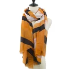 Polyester Scarf Eco Friendly Soft Custom Printed 100% Recycled Polyester Scarf