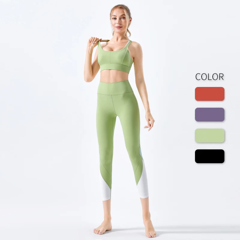 Vendors High Elastic Strong Supporting Women High Quality Seamless Tracksuit Sexy Yoga Sets Fitness Women