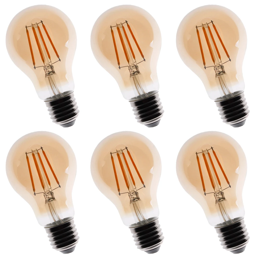 E27 E26 110V/220V 8W/16W Dimmable Edison LED Filament Bulb Vintage Light Lamps 