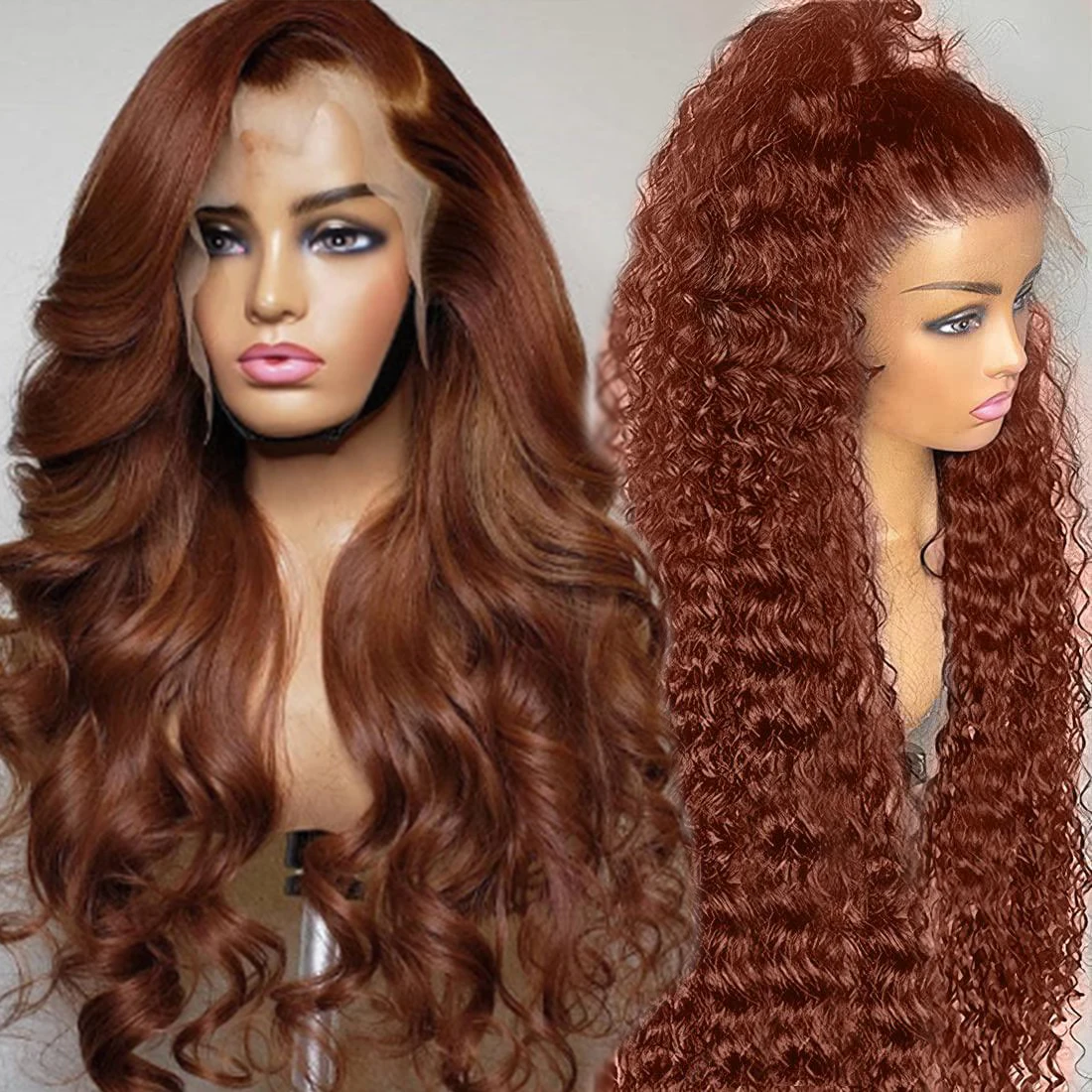 Colored Chocolate Brown Lace Front Human Hair Wigs Body Wave 13x4 Vietnamese Raw Hair Hd Lace Frontal Wig