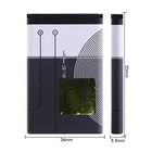 Nokia Wholesale 0 Cycle 100% Original 3.7v 1200mah Cell Phone Battery For Nokia Nokia Bl-5c