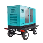 Generator Low Price Diesel Generator Suppliers Factory Price 50kw Silent Type With 4 Wheels