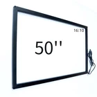 Touch Screen 50 55 Inch Industrial Diy Ir Waterproof Aluminum Alloy Infrared Oem Lcd Touch Screen Frame Panel