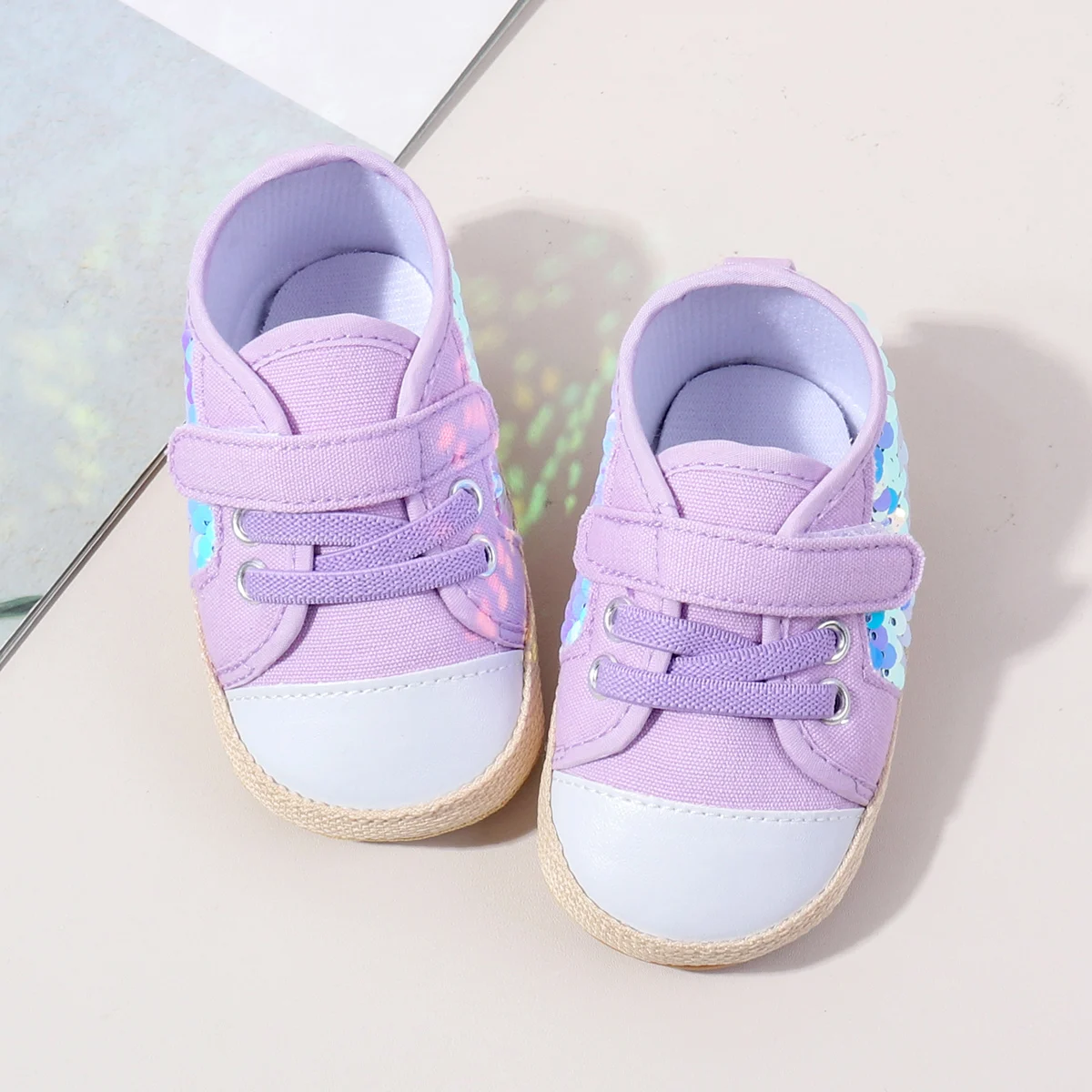 High Quality 2025 Spring Autumn Style Bling Design Casual Girl Shoes Anti-Slip Soled Toddler Walking Shoe manufacture