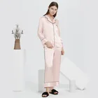Sleepwear SIKOR Wholesale Factory Custom Satin Sleepwear China 100% Pure Silk Pajama Set Winter Women Silk Pajamas