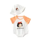 Onesie Wholesale Baby Gilr Onesie Hot Sale Baby Summer Clothing Rompers High Quality Baby Onesie Newborn