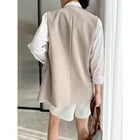 2021 Hot Sale Wholesale Ready To Ship OEM Women's Vest Fashion Casual Design Sleeveless Tailored Vest