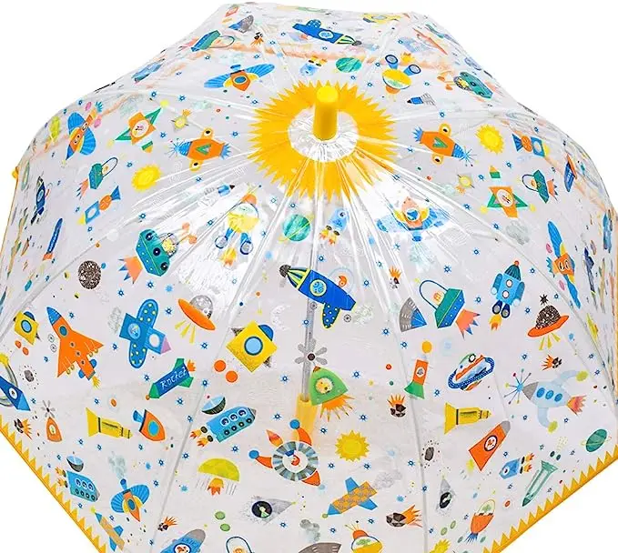 umbrella supplier hot sale cheap 3d uv animals cartoon cute PVC Child Umbrella with logo design custom umbrella  for women