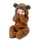 ODM New Born Baby Clothes Romper Fleece Winter Kids Jumpsuit Baby Rompers
