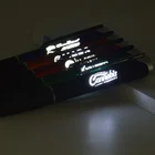 Pen Wholesale Promotional Plastic Cheap High Quality Ballpoint Pen Custom Logo Light Box Advertising Pen
