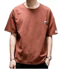 Shirts Shirt Wholesale Custom Youth Popular Personalized Half Sleeve Custom Hemp T Shirts Men's Linen T Shirt