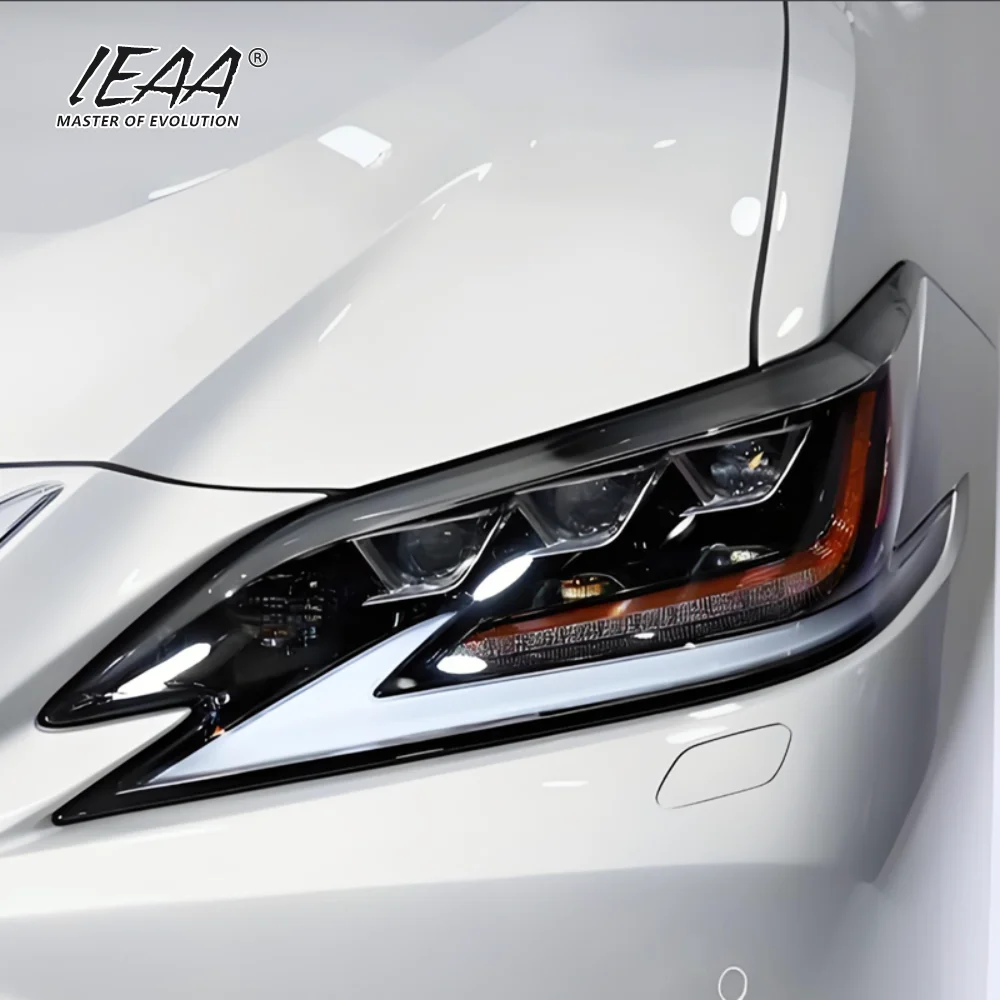 product headlight light guide plate daytime running light tube bar car accessories fit for lexus es b grade 2018 2022 high configuration-4