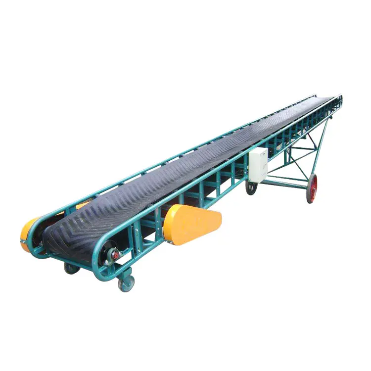 Vessel Bag Loading Belt Conveyor For 