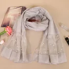 Scarf Lace Scarf Women High Quality Multi-color Women's Shawl Scarf Pue Imi Tation Silk Plain Lace