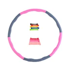 Hula Hoops Manufacturer Eco Friendly Abs Fitness Smart Wavy Foldable Hula Hoops For Kids