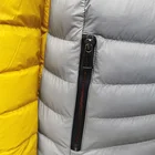 High Mandarin Collar Brand Custom Padded Jacket Stock High Quality Men's Outerwear Jacket With Wired Headset