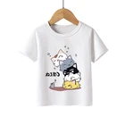 Kids Boy Summer Plain T-shirts 100% Cotton Casual Korean O-neck Top T-shirt Kids Models 3 Year Old Baby Yellow T-shirt