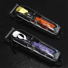 Professional Hair Salon Transparent Men Beard Hair Trimmer
