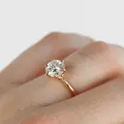 18k Gold Ring Gold Customized 18k Pure Gold 14k Rose Gold Diamond Real 18k Gold Ring